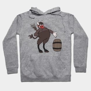 Krampus 1930s rubberhose style Hoodie